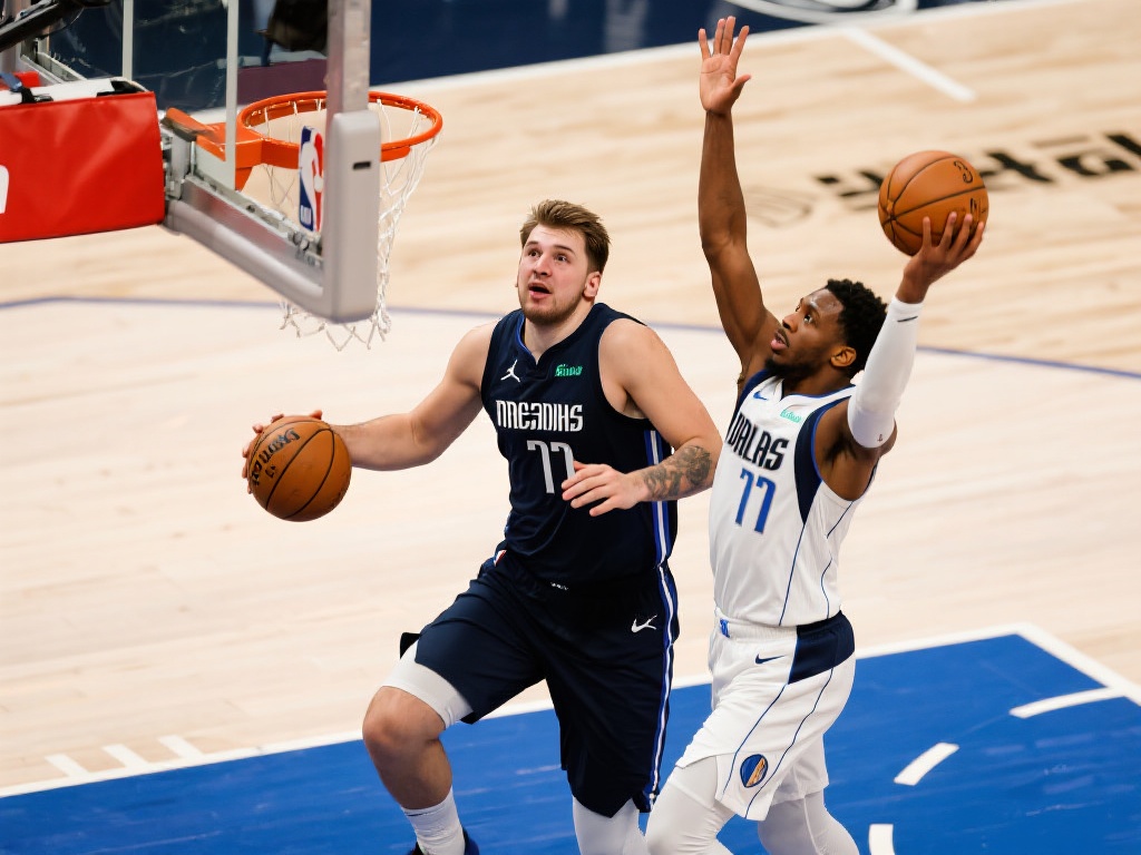 东契奇妙传助攻 芬尼·史密斯三分精准命中