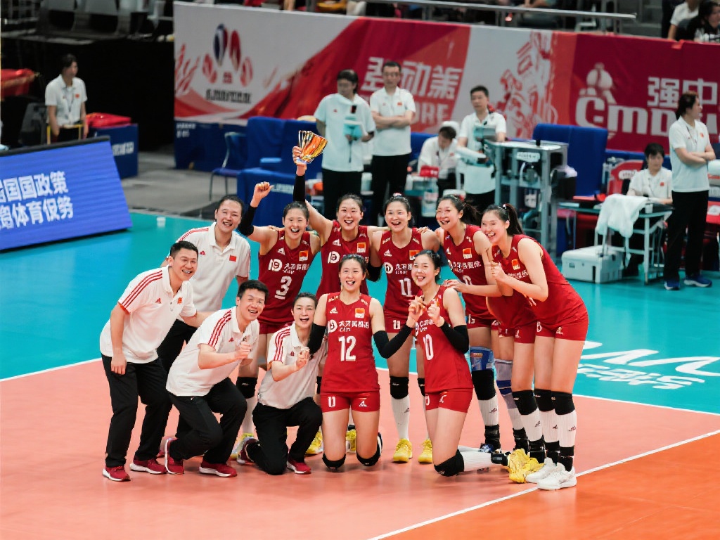中国女排的胜利是多方共同努力的结果。强有