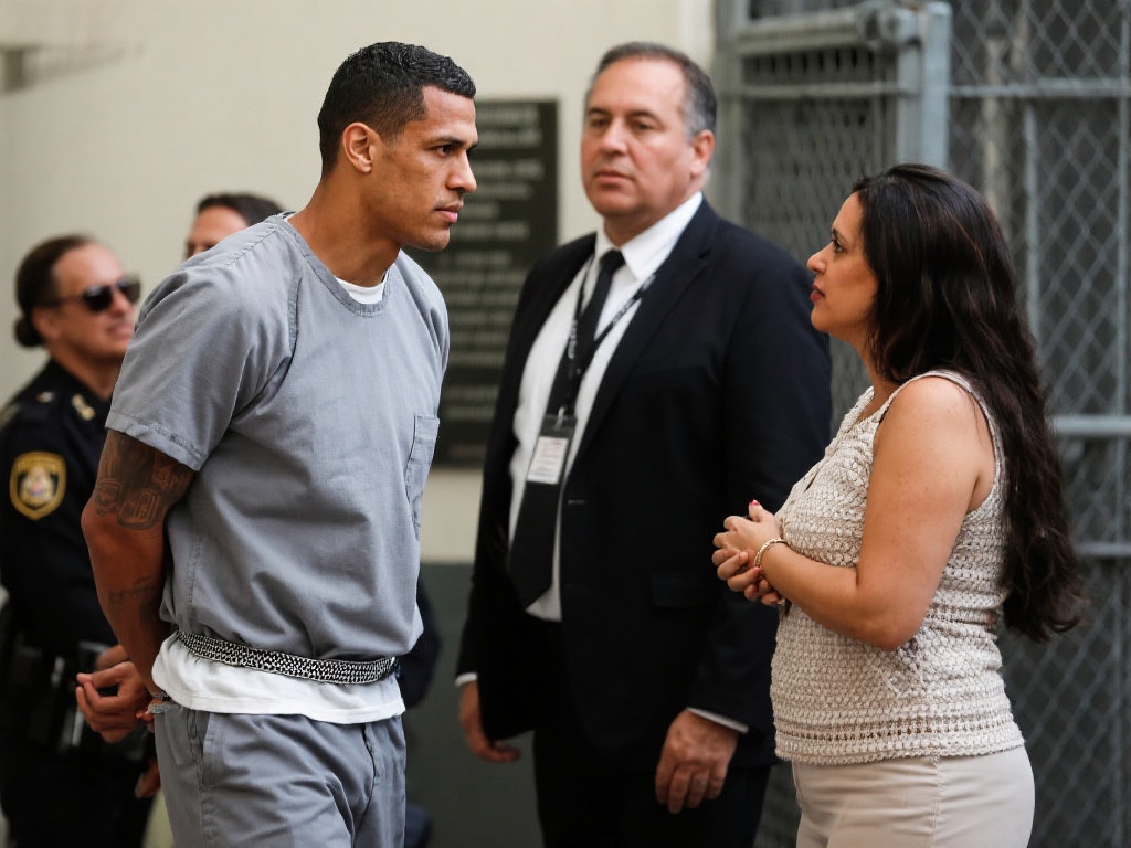 阿尔维斯通过律师团队积极申请保释，最终得