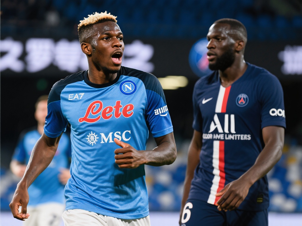 巴黎接近签下奥斯梅恩，卢卡库将转投那不勒斯